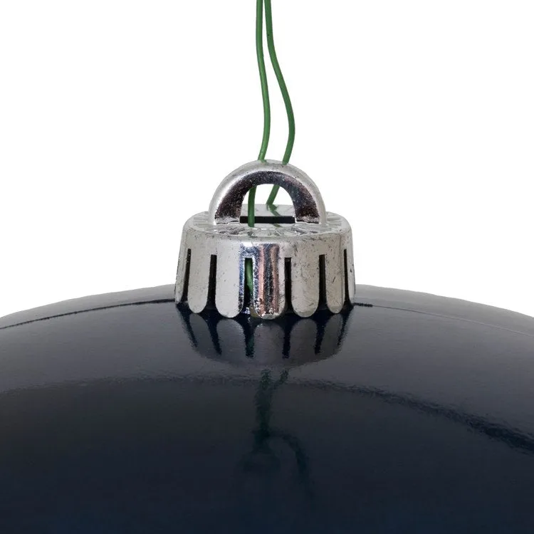 10" Midnight Blue Candy Ball Ornament