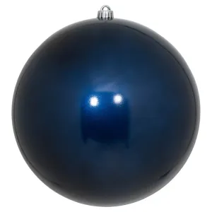 10" Midnight Blue Candy Ball Ornament