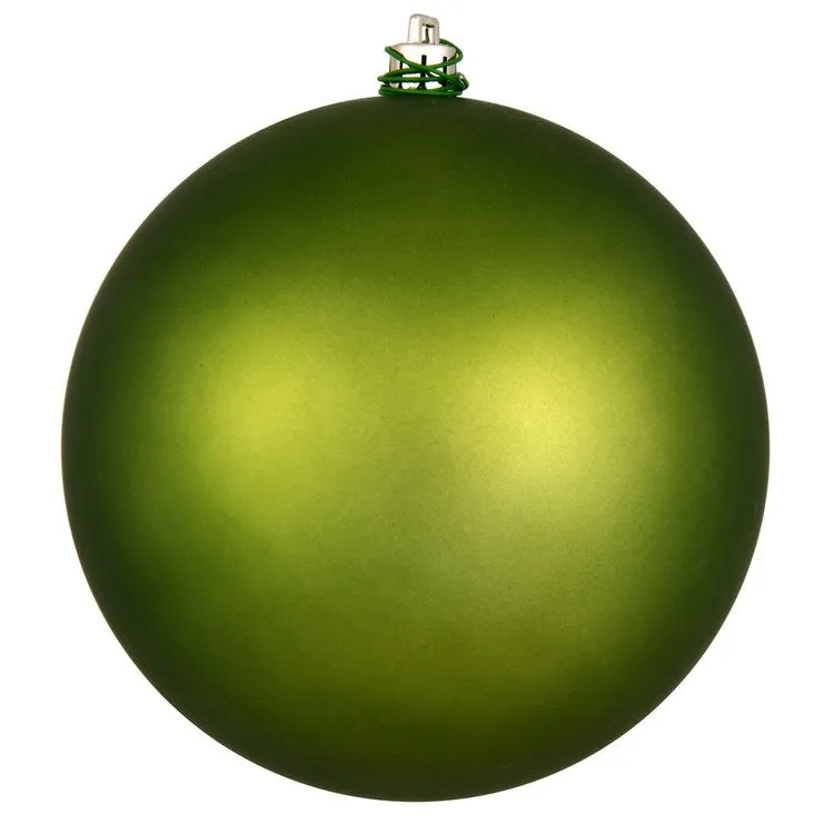 12" Juniper Green Matte Ball Ornament