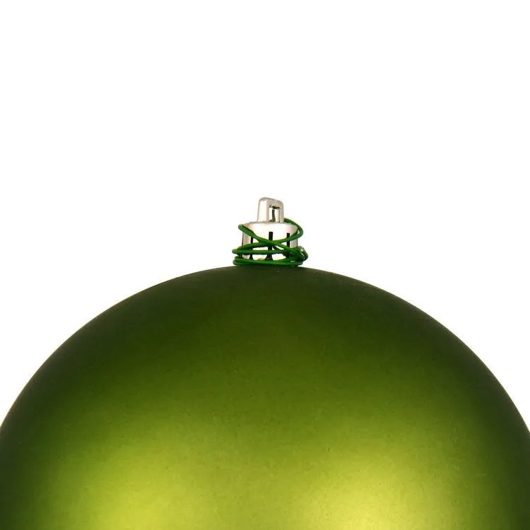 12" Juniper Green Matte Ball Ornament