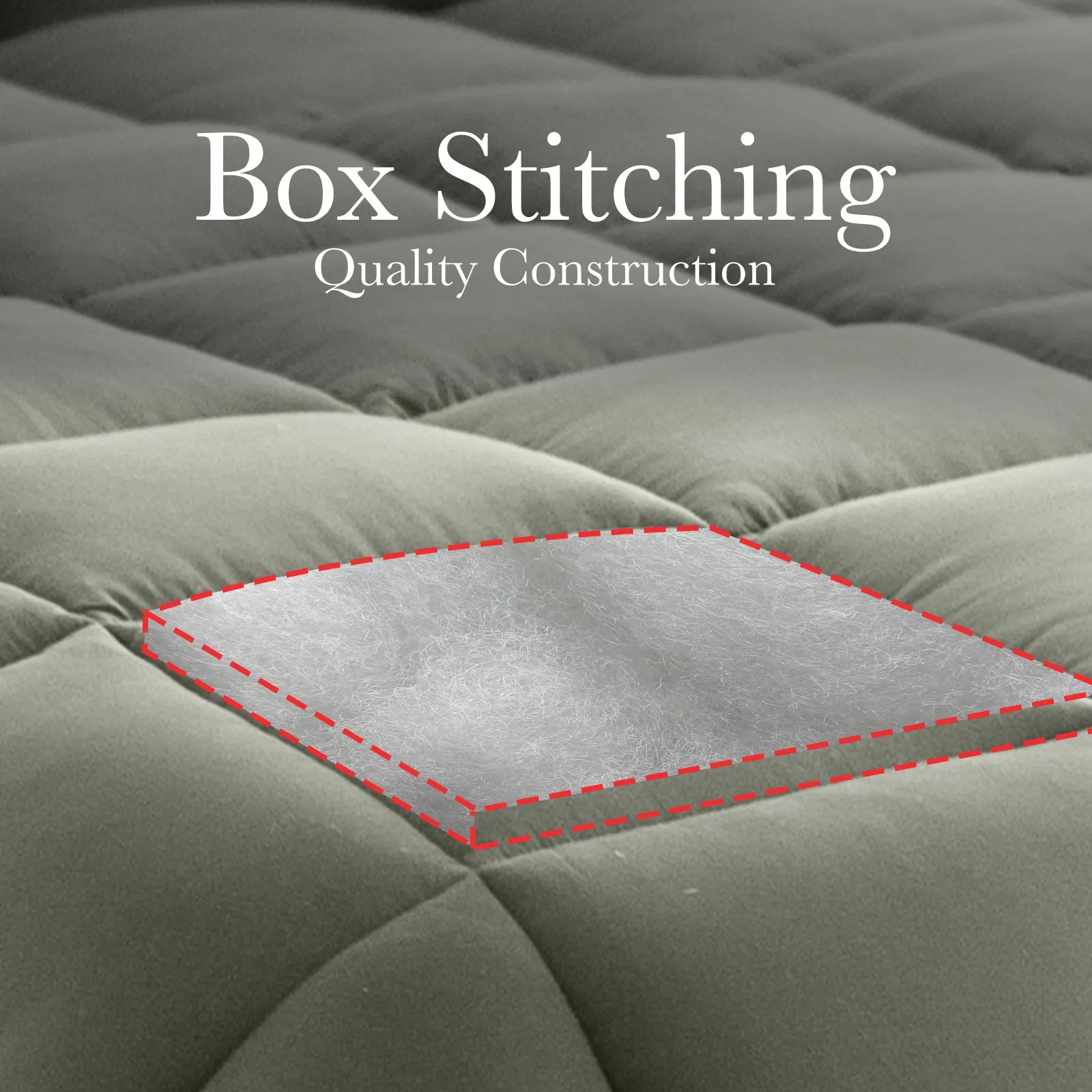 350GSM Charcoal Bamboo Quilt | Luxury Bedding | Duvet | All Seasons | Double | Charcoal