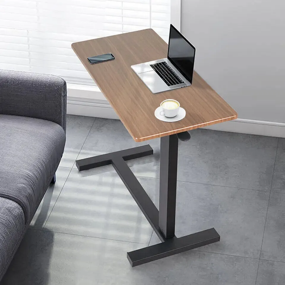 Adjustable Overbed Table For Medical Or Home Use