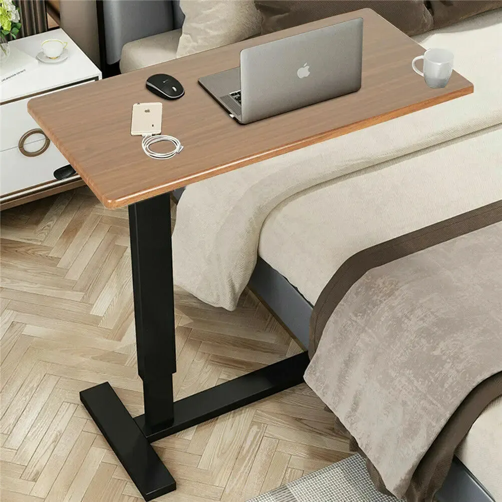 Adjustable Overbed Table For Medical Or Home Use