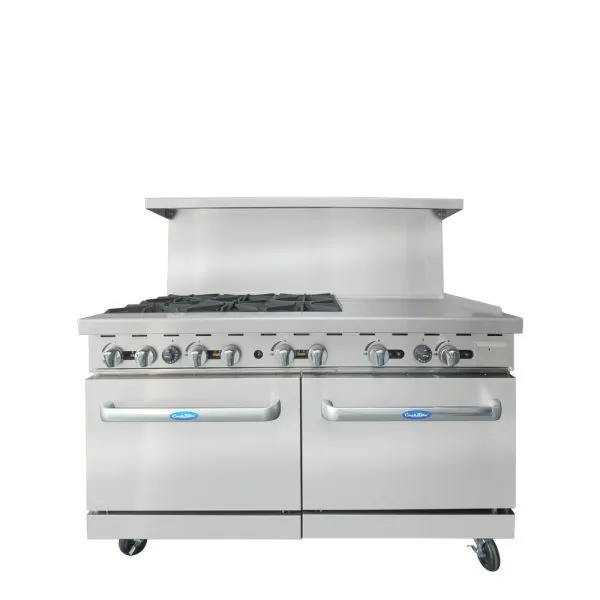 Atosa AGR-6B24G-NG 60" CookRite Range Natural Gas with 24" Griddle