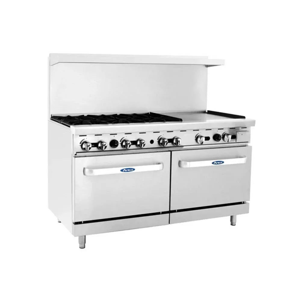 Atosa AGR-6B24G-NG 60" CookRite Range Natural Gas with 24" Griddle
