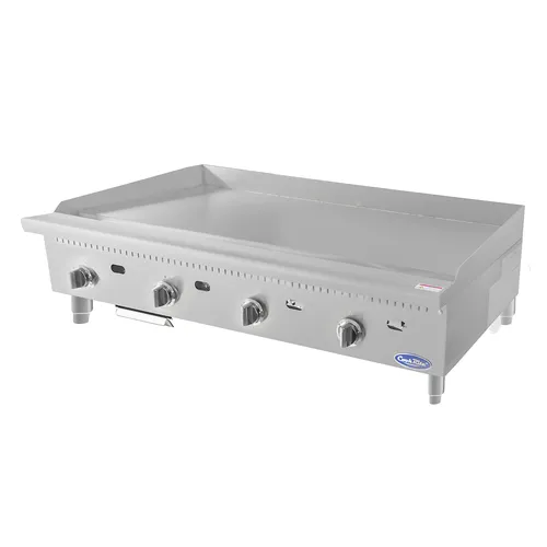 Atosa ATTG-48 NAT CookRite Heavy Duty Griddle Gas Countertop | Denson CFE