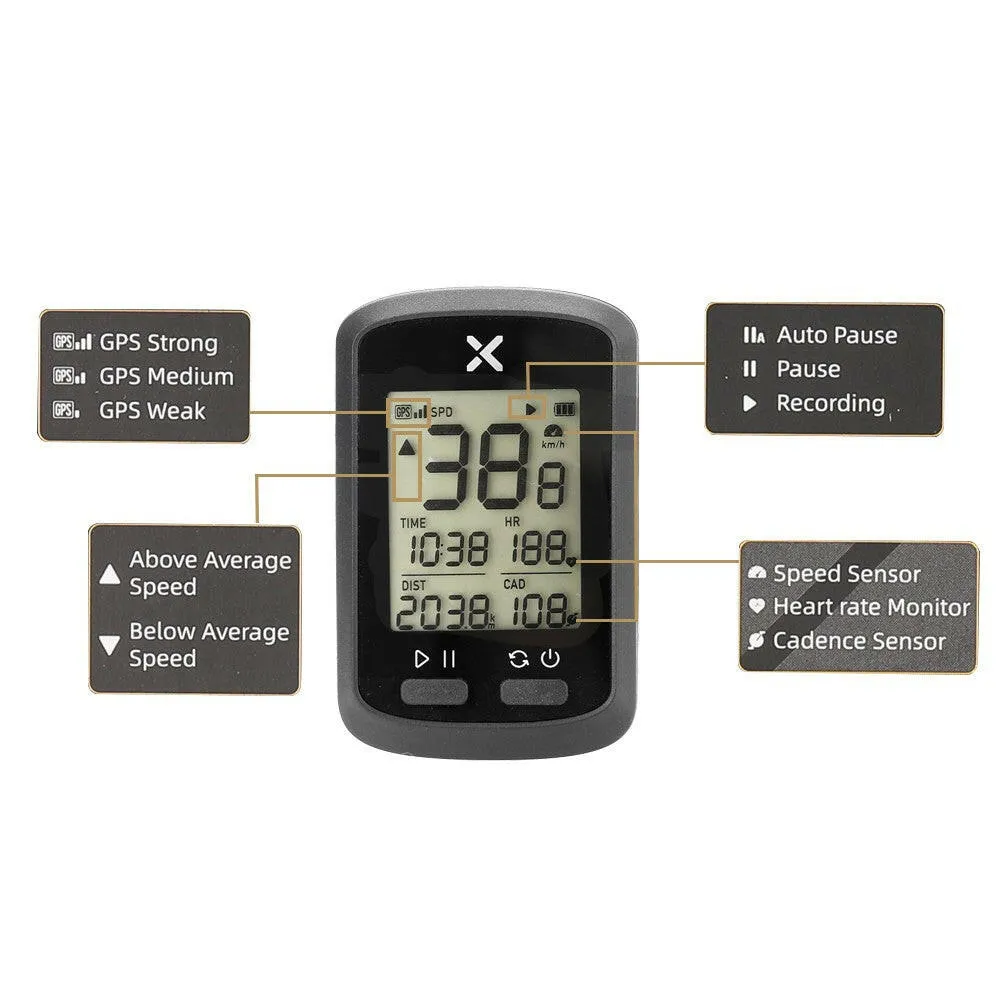 Bike Computer G  Wireless GPS Speedometer Waterproof Road Bike MTB Bicycles Backlight Bt ANT  with Cadence Cycling Computers