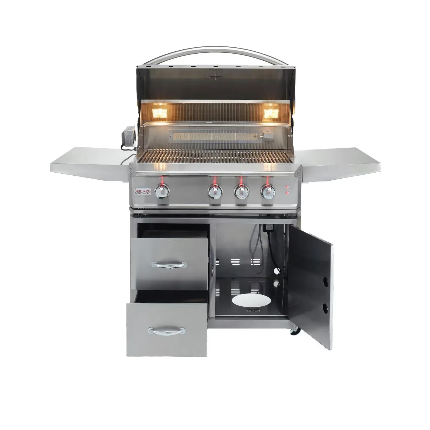 Blaze Professional LUX 34" 3-Burner Propane Grill with Rear Infrared Burner