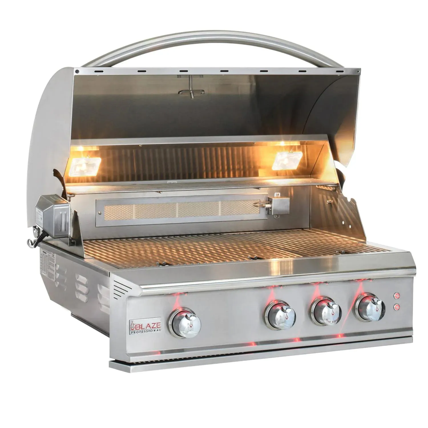 Blaze Professional LUX 34" 3-Burner Propane Grill with Rear Infrared Burner