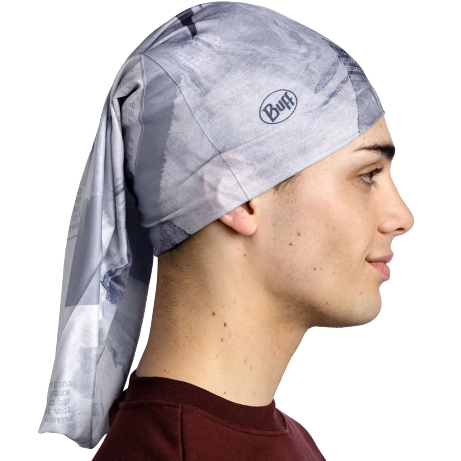 Buff Unisex Snout Original UPF50 EcoStretch Bandana - Ash