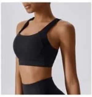 Buttery Soft Cross Back Sports Bra Top