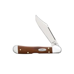 CASE KNIVES SMOOTH CHESNUT BONE MINI COPPERLOCK