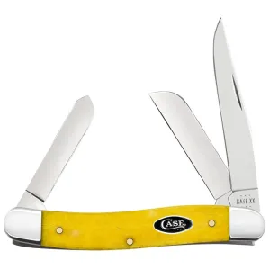 Case Smooth Yellow Bone Medium Stockman