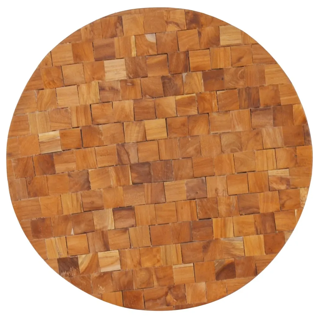 Coffee Table 23.6"x23.6"x13.8" Solid Teak Wood