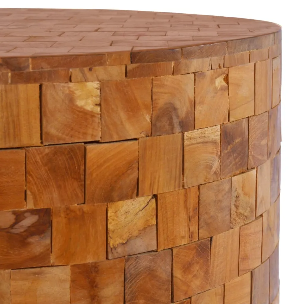 Coffee Table 23.6"x23.6"x13.8" Solid Teak Wood