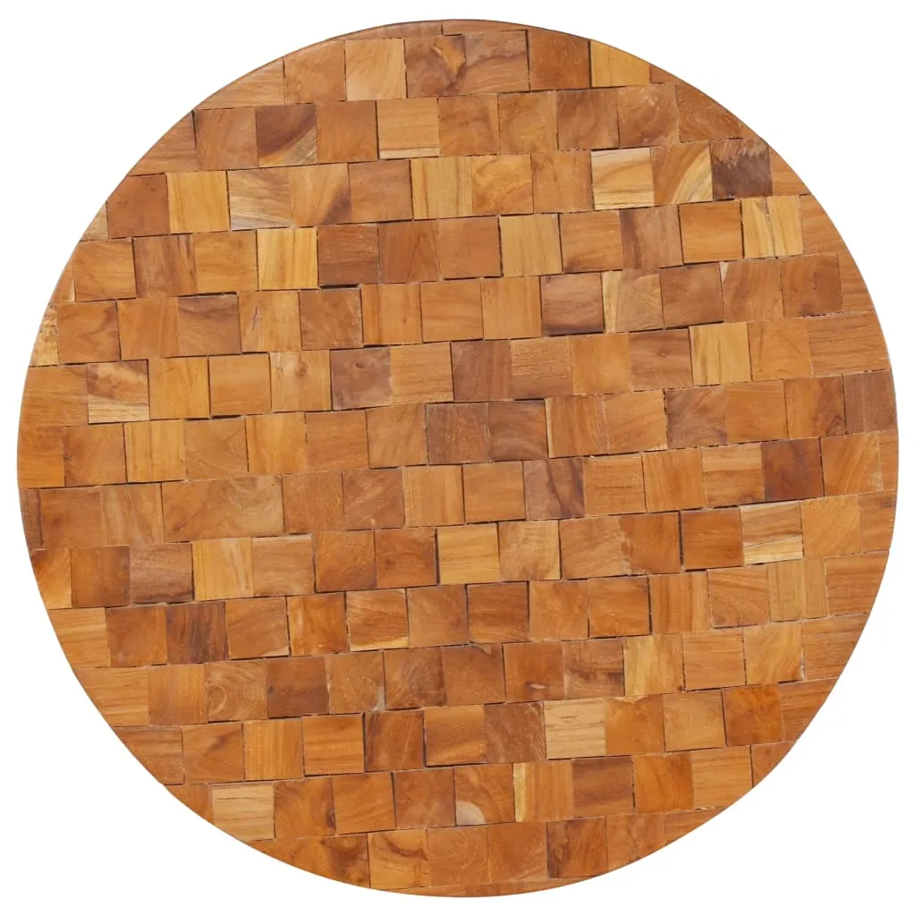Coffee Table 23.6"x23.6"x13.8" Solid Teak Wood