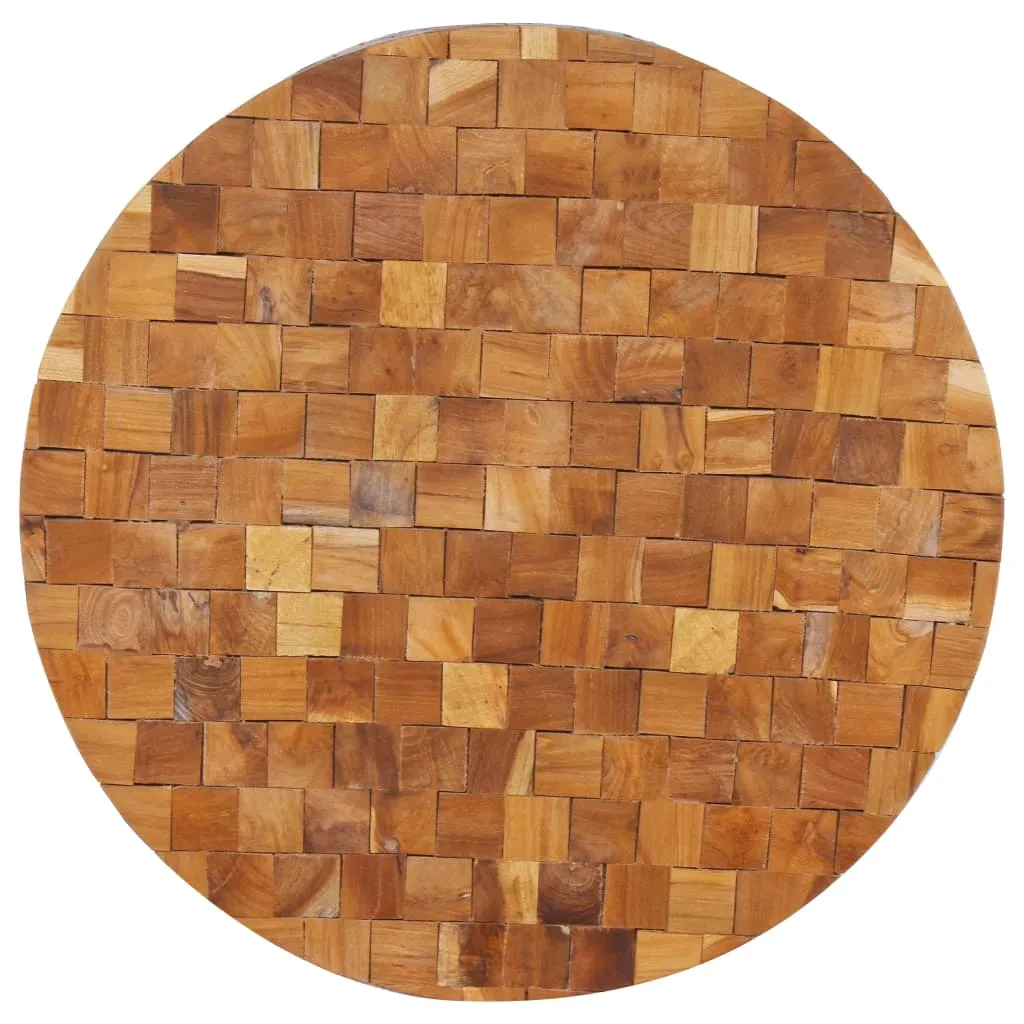 Coffee Table 23.6"x23.6"x13.8" Solid Teak Wood