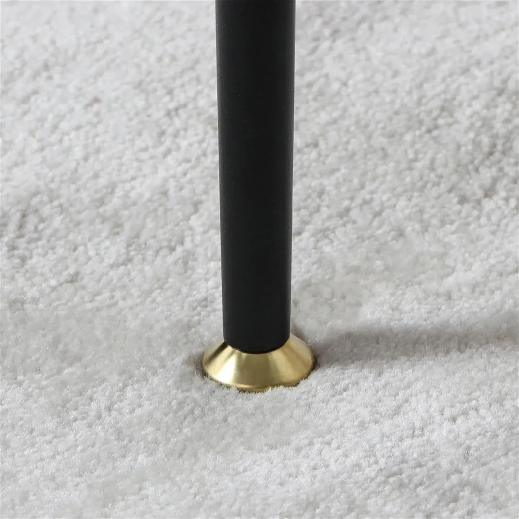 Contemporary Glass Coffee Table Metal Legs