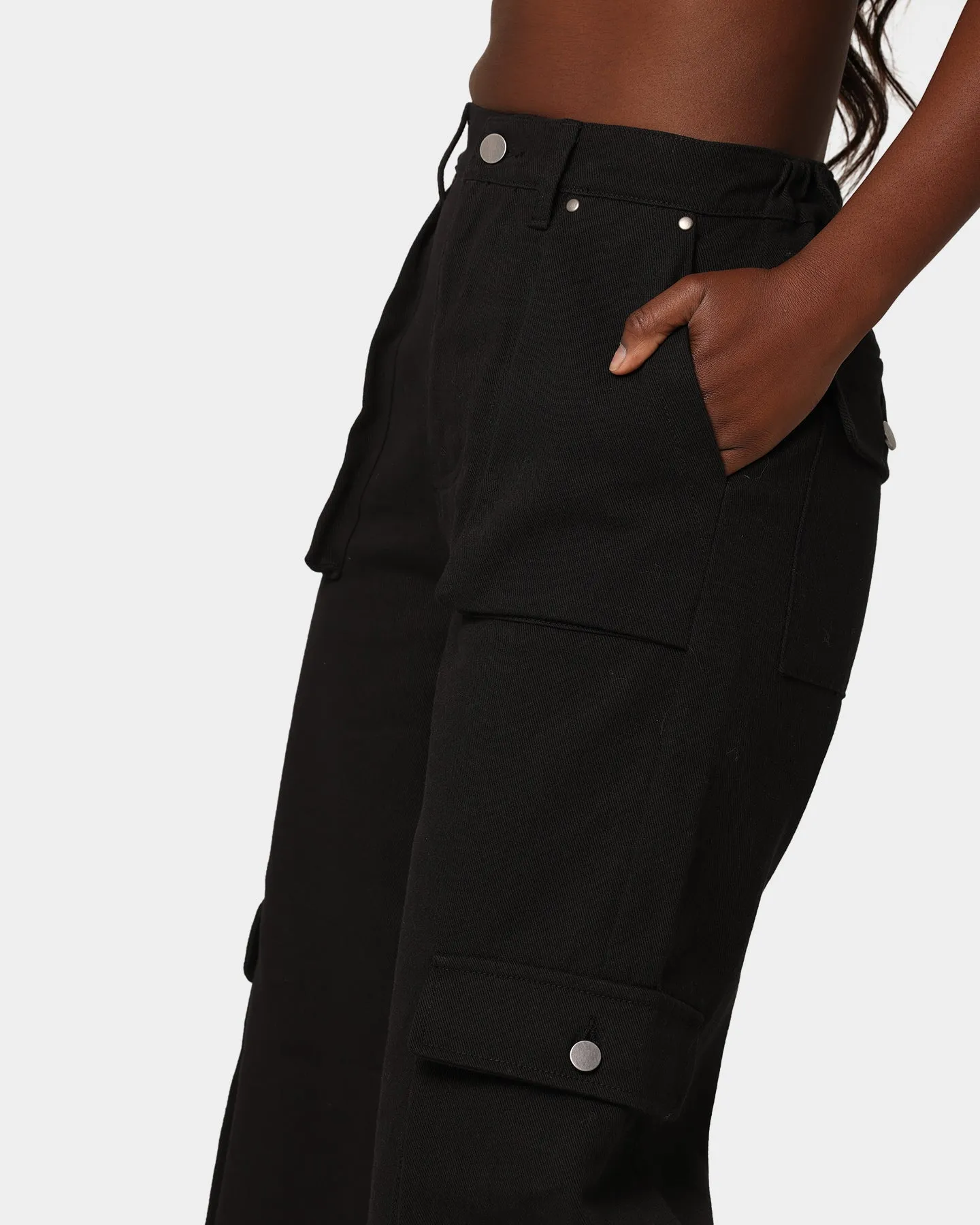 EN ES Women's Survival Wide Leg Pant Black