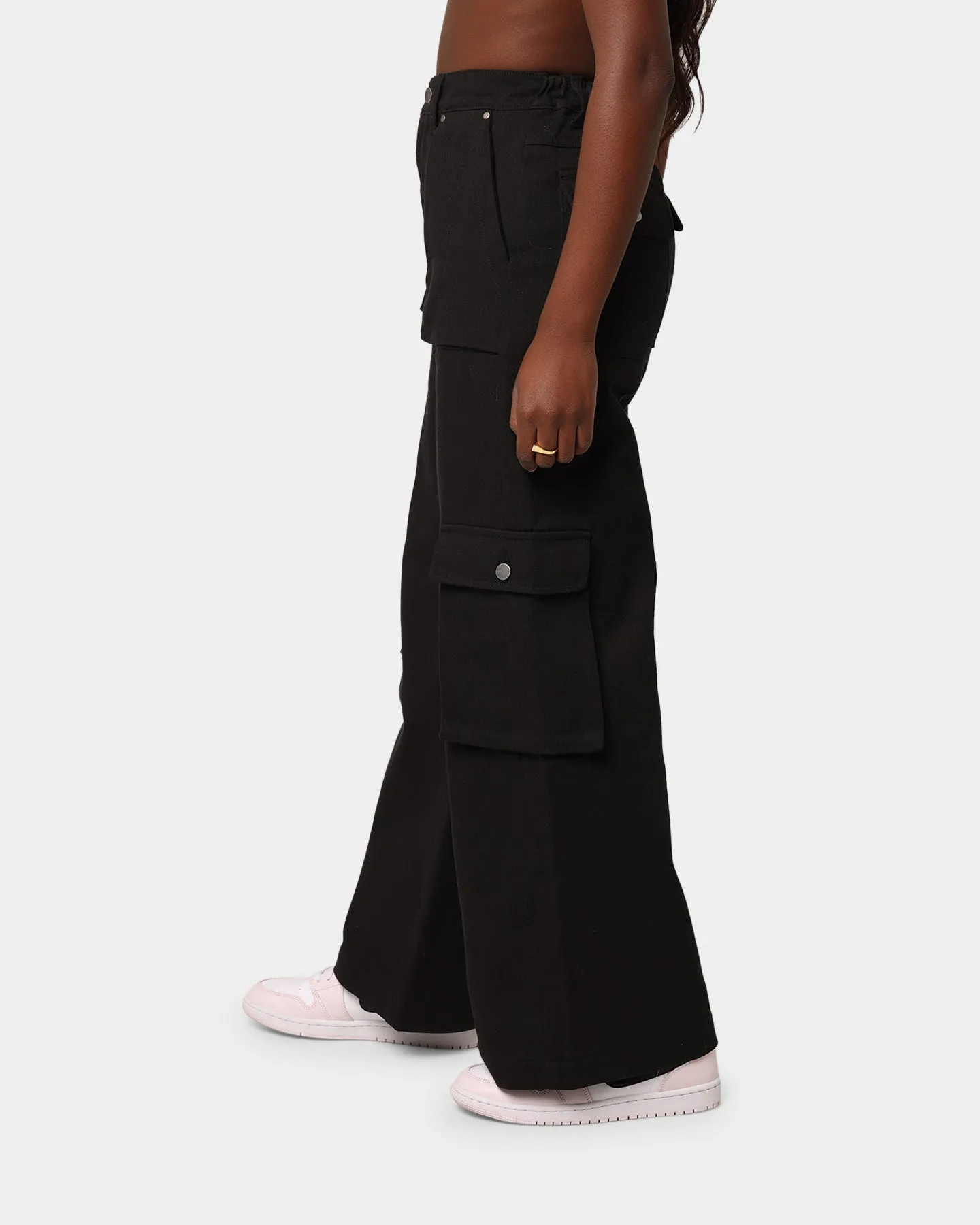 EN ES Women's Survival Wide Leg Pant Black