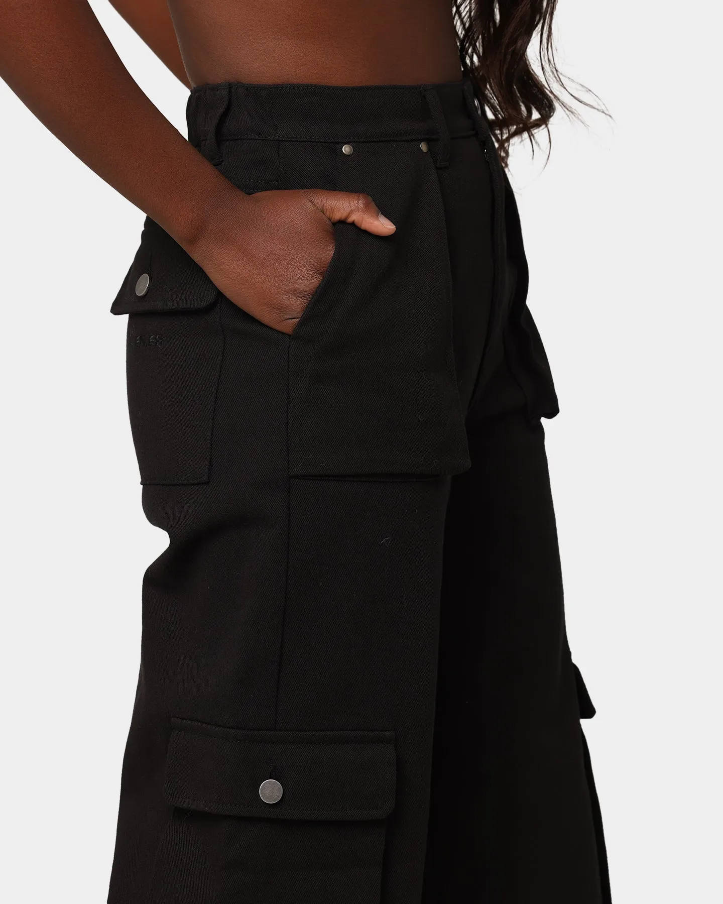 EN ES Women's Survival Wide Leg Pant Black