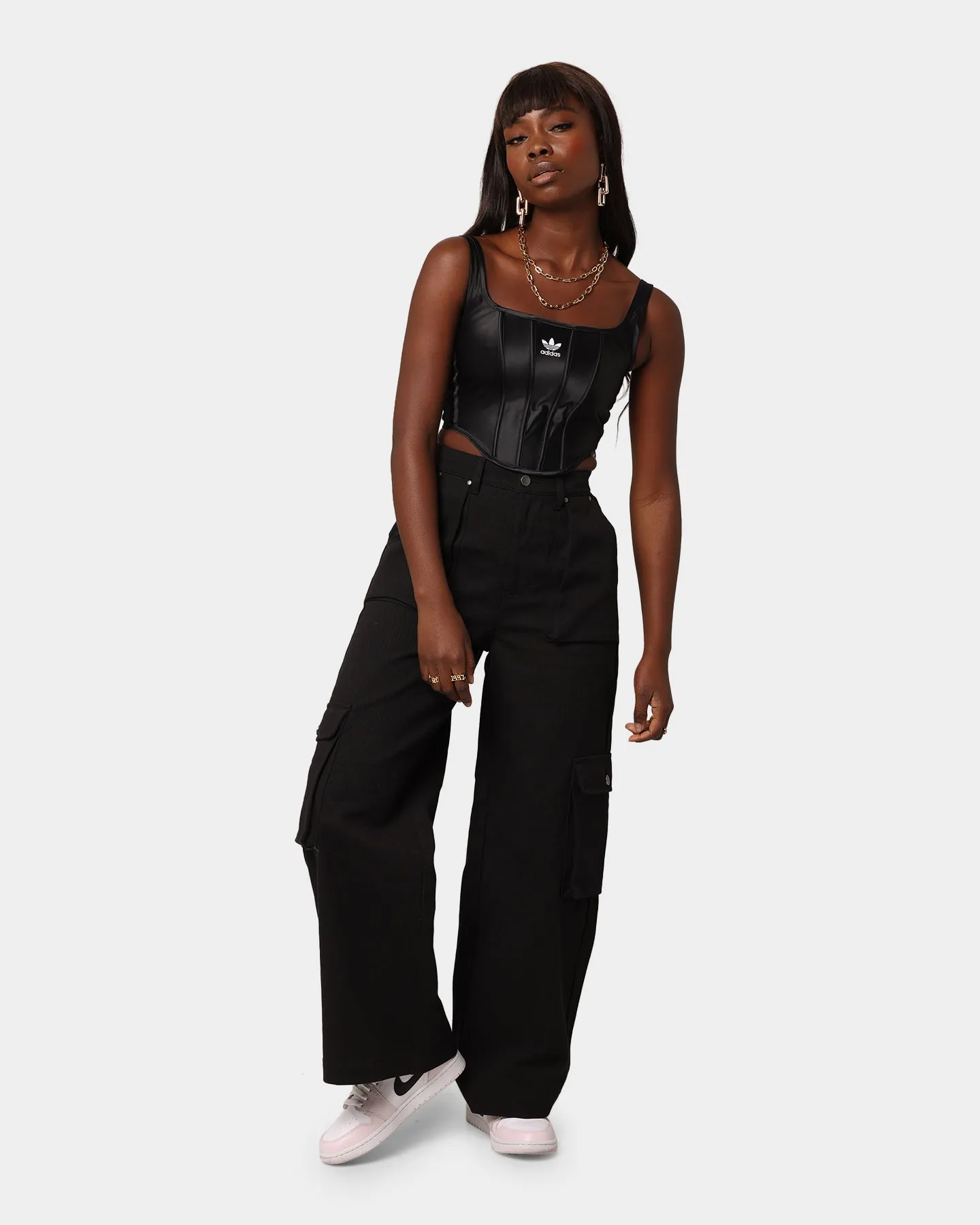 EN ES Women's Survival Wide Leg Pant Black
