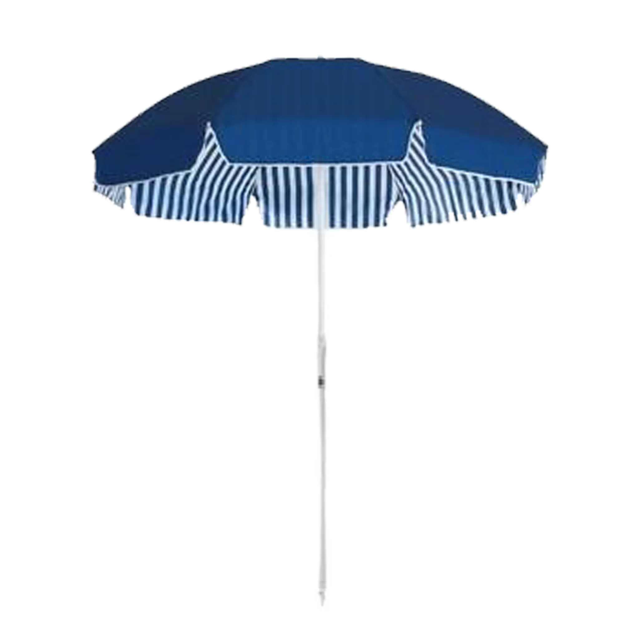 FAMILY BEACH UMBRELLA - NAVY STRIPE