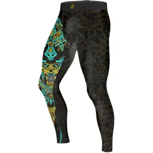 Fenrir Norse Wolf Men's Compression Leggings