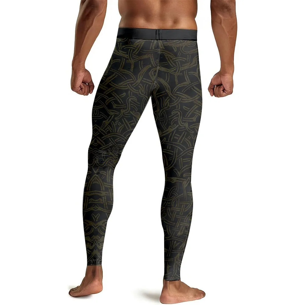 Fenrir Norse Wolf Men's Compression Leggings