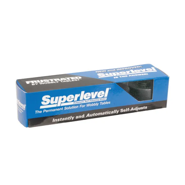 FMP 121-1144 Super level Self-Adjusting Table Glides, Box of 4