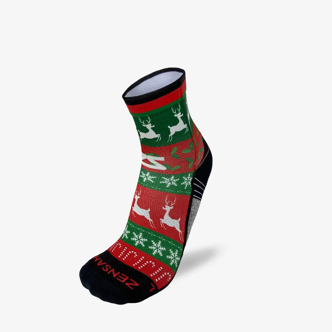 Funky Christmas Sweater Socks (Mini Crew)