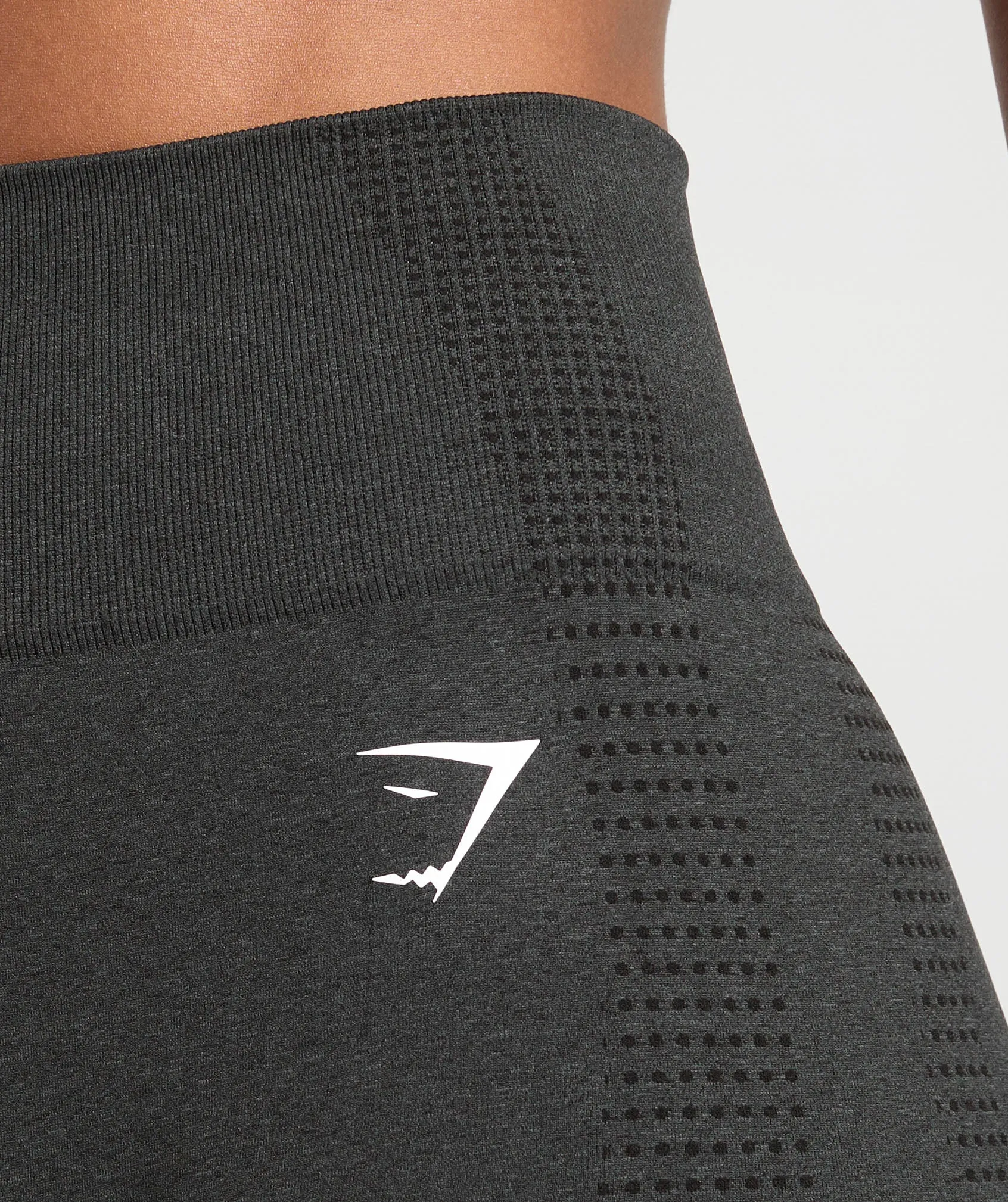 Gymshark Vital Seamless Tall Leggings - Black Marl