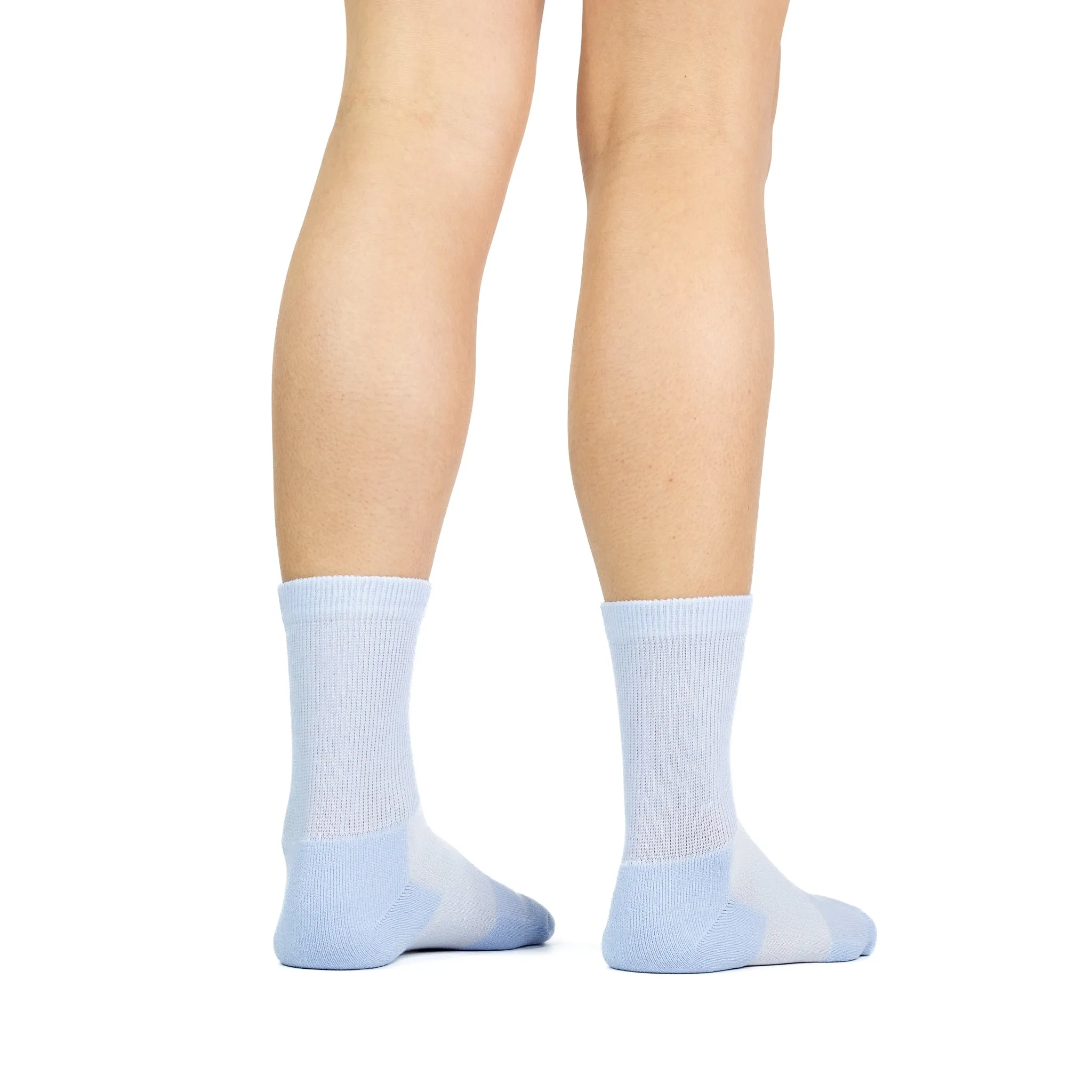 Her Diabetic Lightweight Crew Sock - 2 pack