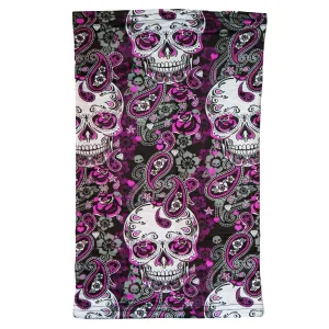 Hot Leathers Paisley Skull Neck Gaiter Mask