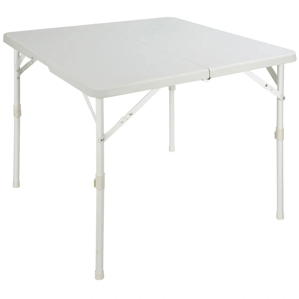 Lightweight Portable Square Card Table with Folding Legs