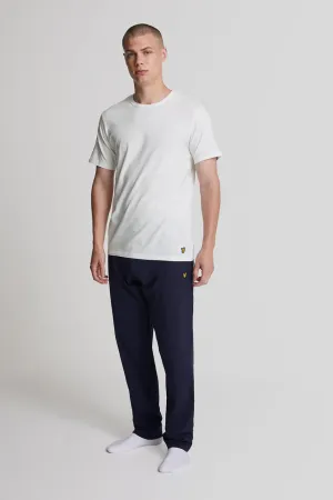 Lyle & Scott Men's 3 Pack White Basic T-Shirt