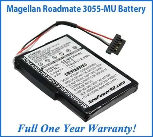 Magellan Roadmate 3055-MU Battery Replacement Kit with Tools, Video Instructions and Extended Life Battery