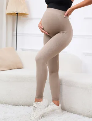 Maternity High-waisted Elastic Quick-drying Leggings