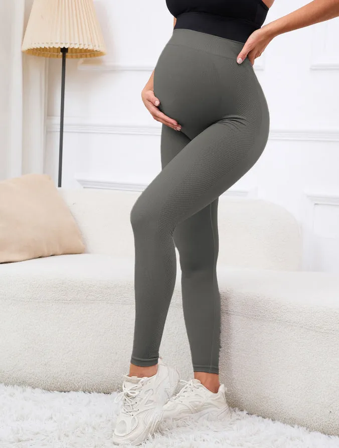 Maternity High-waisted Elastic Quick-drying Leggings