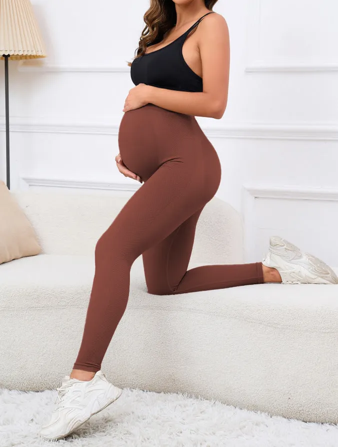 Maternity High-waisted Elastic Quick-drying Leggings