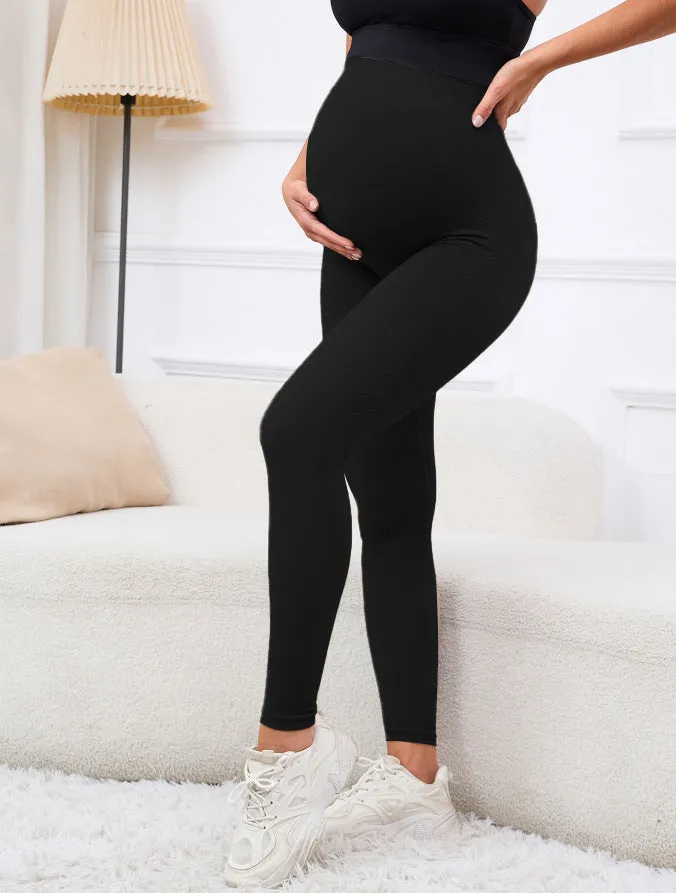 Maternity High-waisted Elastic Quick-drying Leggings