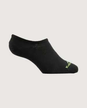 Merino NoShow Socks - Black