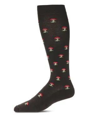 Mushrooms 8-15 mmhg Bamboo Blend Graduated Compression Socks
