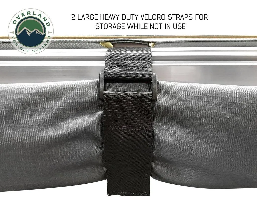 Overland Vehicle Systems Nomadic Awning 2.0 - 6.5' With Black Cover | Universal