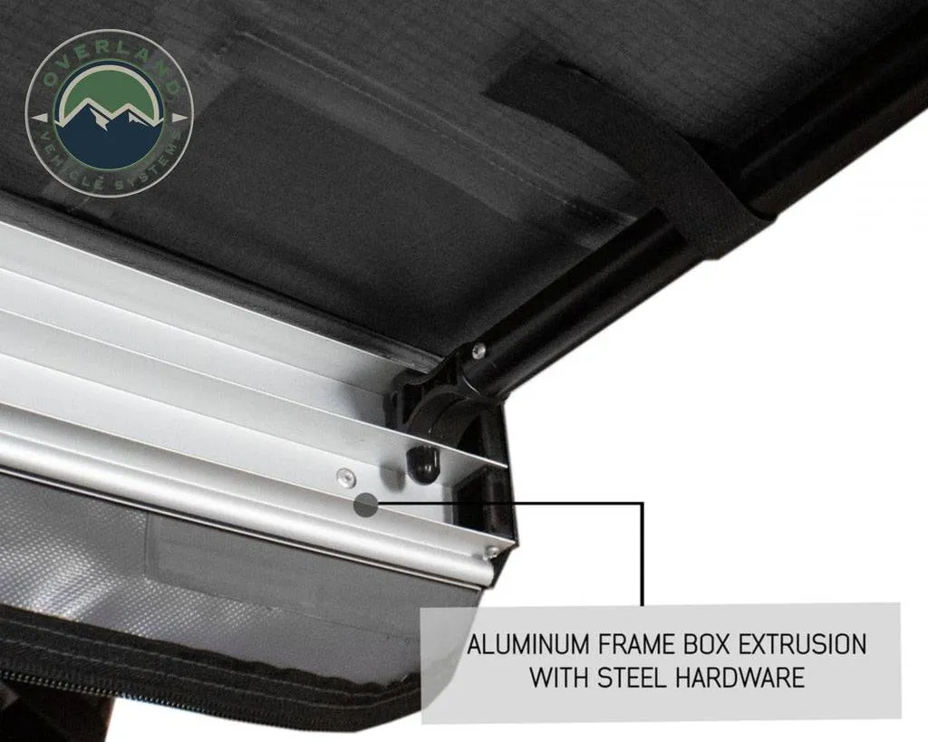 Overland Vehicle Systems Nomadic Awning 2.0 - 6.5' With Black Cover | Universal