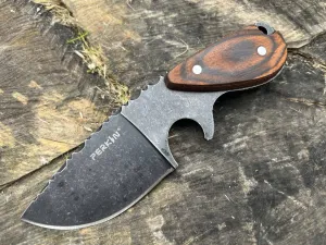 Perkin Fixed Blade Hunting Knife with Sheath Bushcraft Knife PSL2025