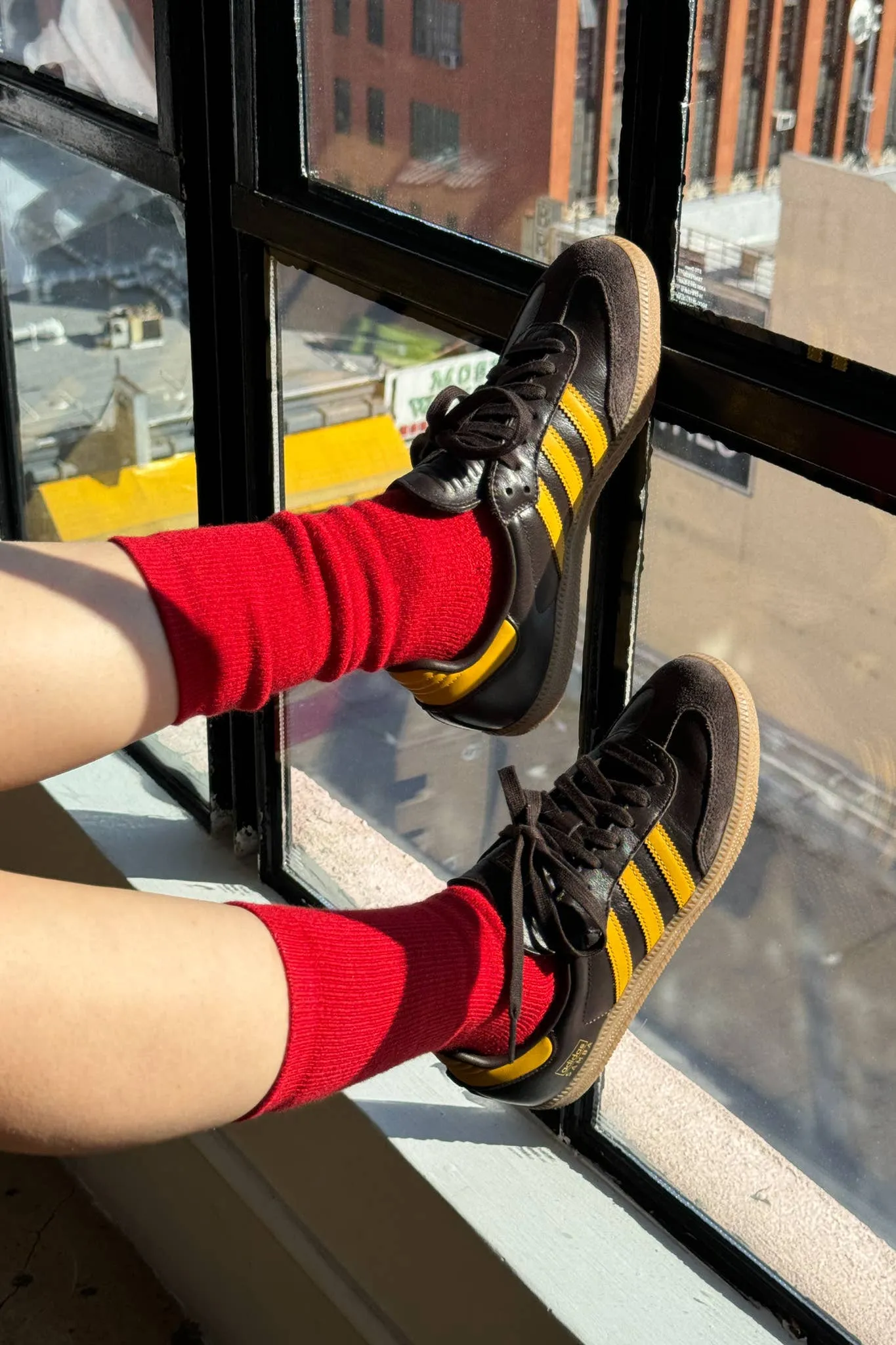 Red Camper Socks