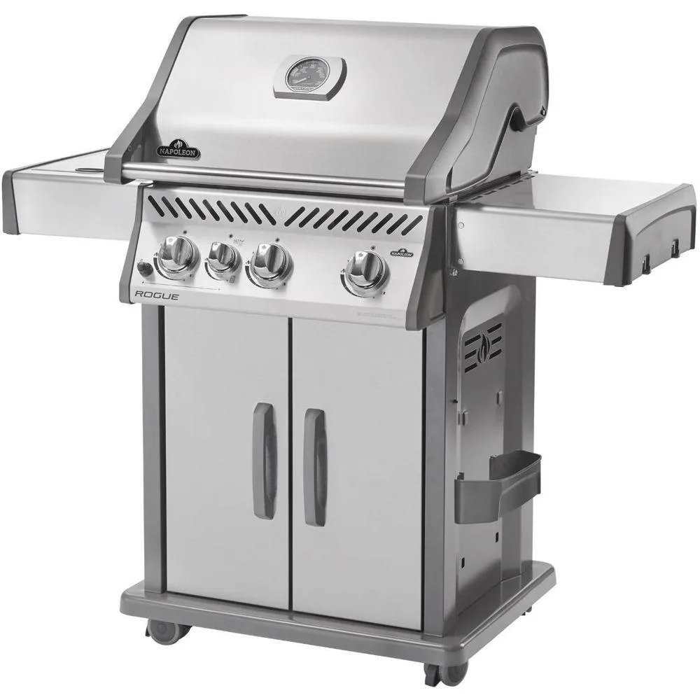 Rogue 425 Gas Grill With Infrared Side Burner