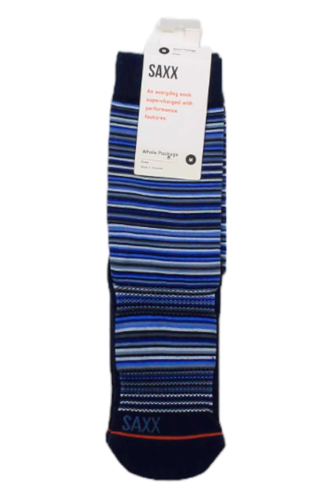 SAXX Men's Whole Package Crew Sock