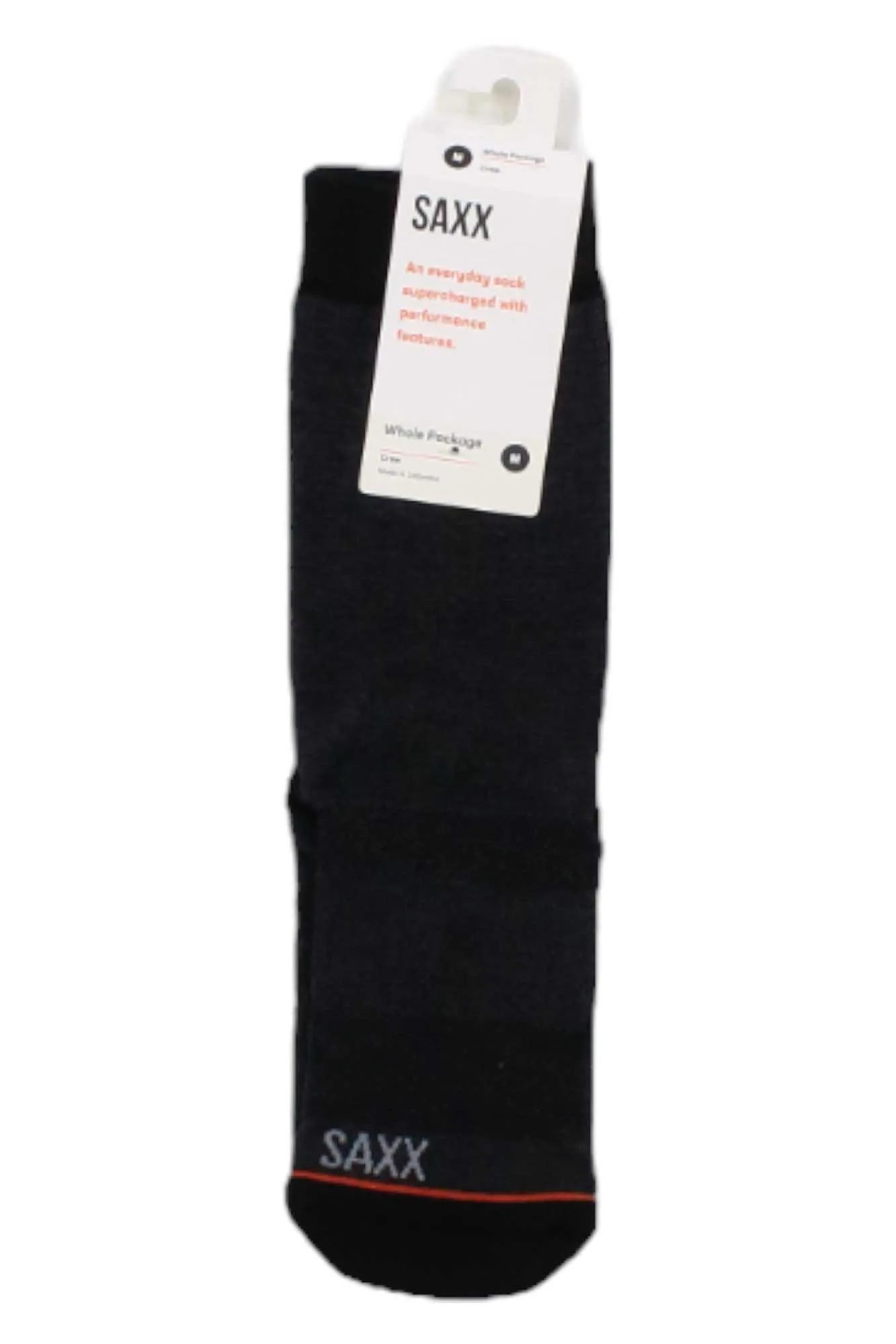 SAXX Men's Whole Package Crew Sock
